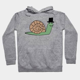 Sophisticated snail Hoodie